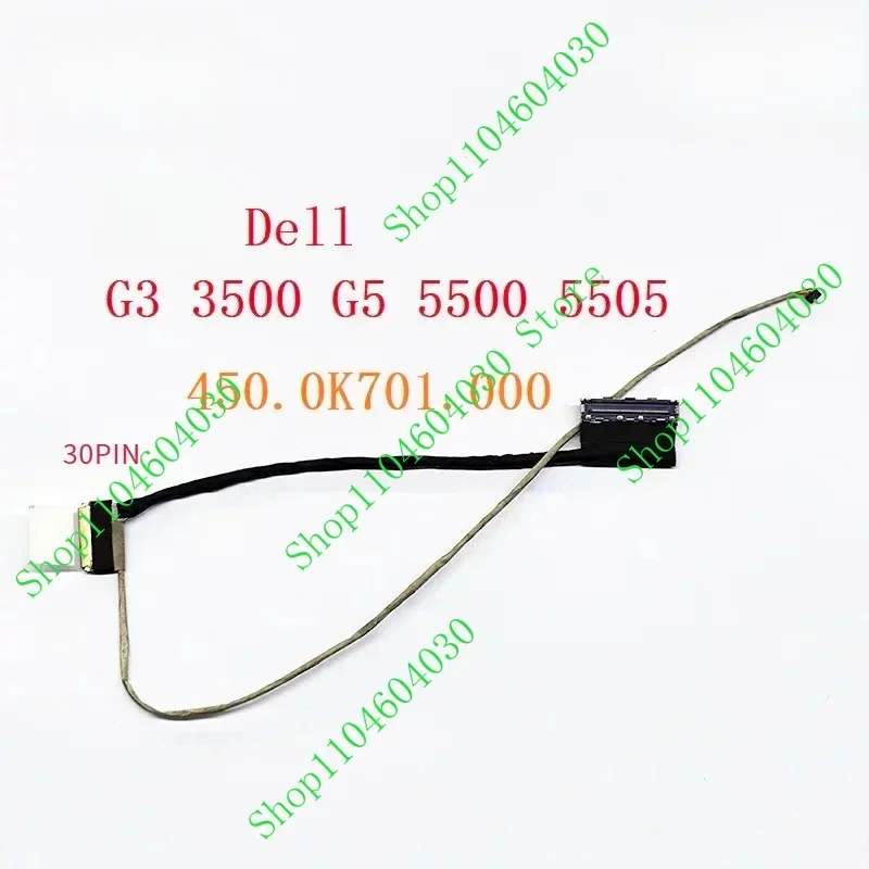 Replacement LCD EDP FHD Cable for Dell G3 3590 3500 G5 5500 se 5505 60Hz 144Hz 4K 025h3d 0936x2 0jdj51 01f2kr