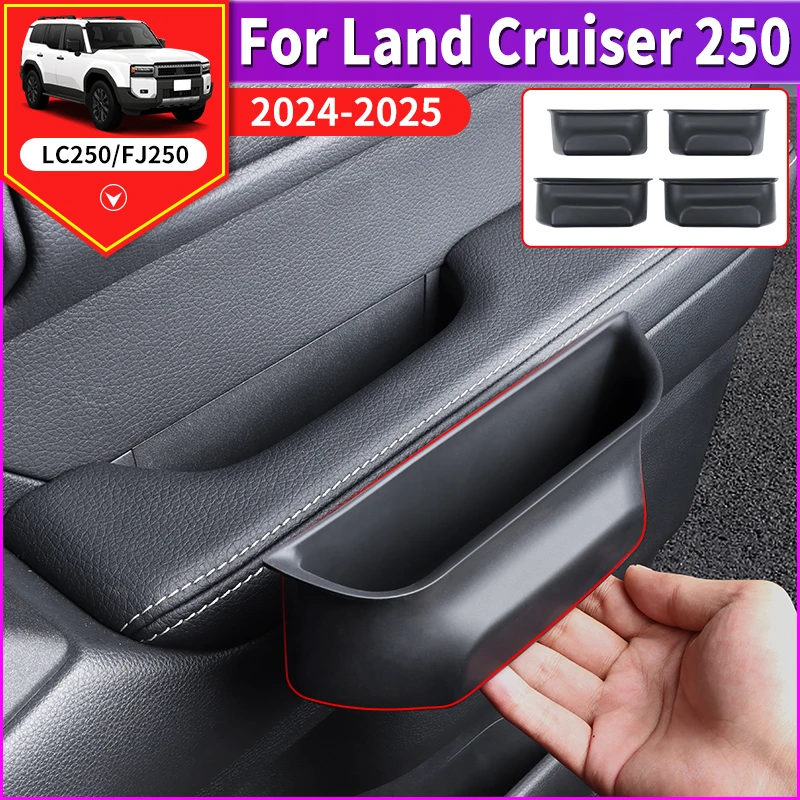 For Toyota Land Cruiser 250 2024 2025 Prado LC250 1958 First Edition Car Door Armrest Handle Silica gel pad,Upgraded Accessories