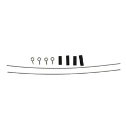 Steel Rope Kit And LED Light Cable For  Jimny 1/16 RC Crawler Car Upgrade Parts Decoration Accessories