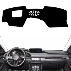 For Mazda 3 BP Axela 2019 2020 2021 2022 2023 2024 Anti-UV Car Dashboard Cover Mat Pad Dash Sunshield Carpet Rug Car Accessories