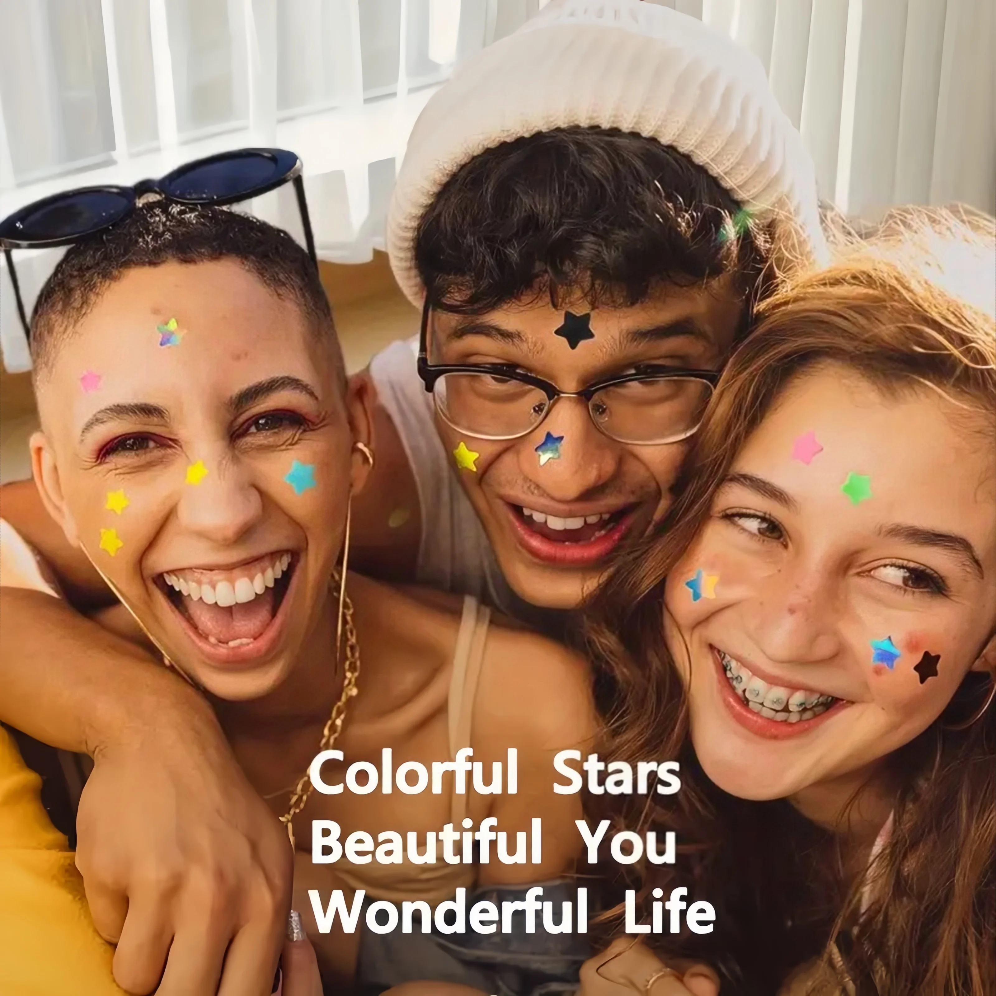 200pcs Star Acne Patches Invisible Pimple Cover for Face Oil Control Spot Treatment Cute Sticker for Covering Zits and Blemishes