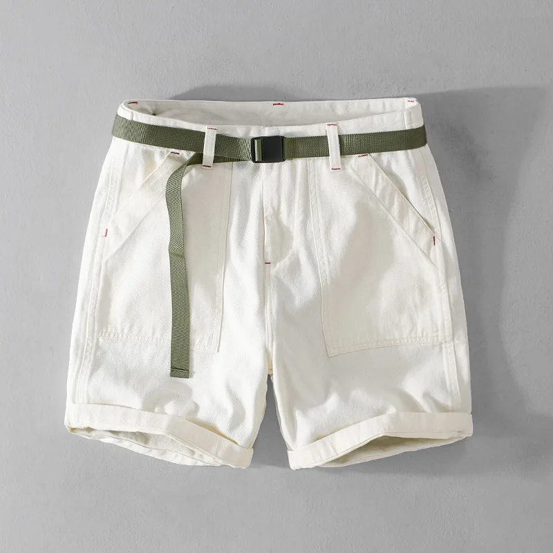 

Summer Casual Loose Men's orts Outdoor Youth Faionable Workwear Ameika Sle Cotton Ci Walk Briefs for Men