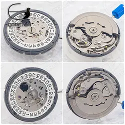 for Japan Genuine NH35 NH35A Automatic movement gold 24 Jewels Accuracy Mechanical Date at 3 o'clock Crown nh35 movements case