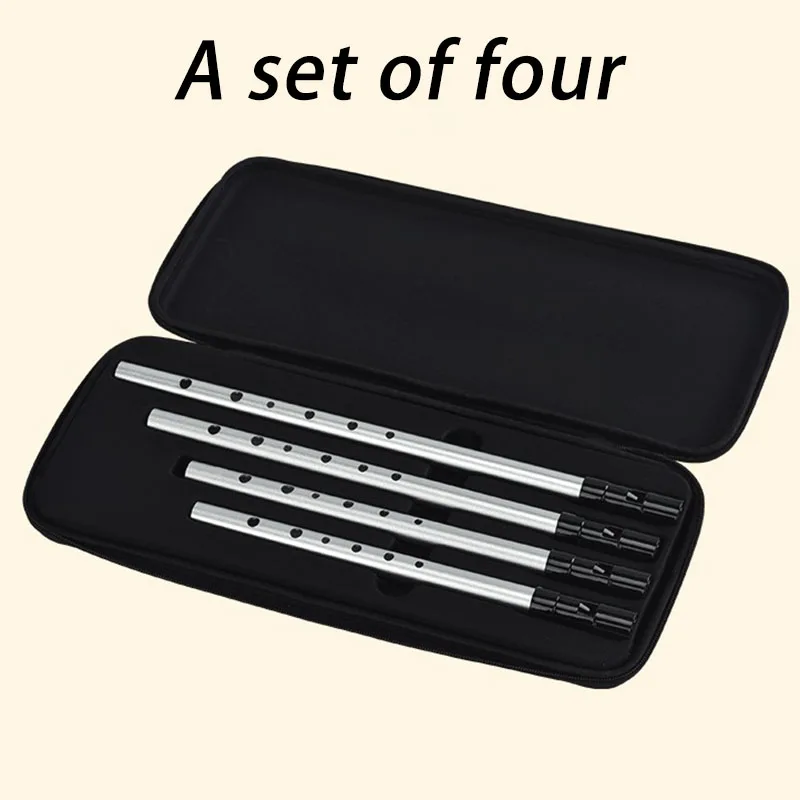 

Набор из 6-отверстных металлических свистков для начинающих, портативная флейта-пенни для выступлений, профессиональная флейта-свисток для взрослых, прочные деревянные духовые инструменты