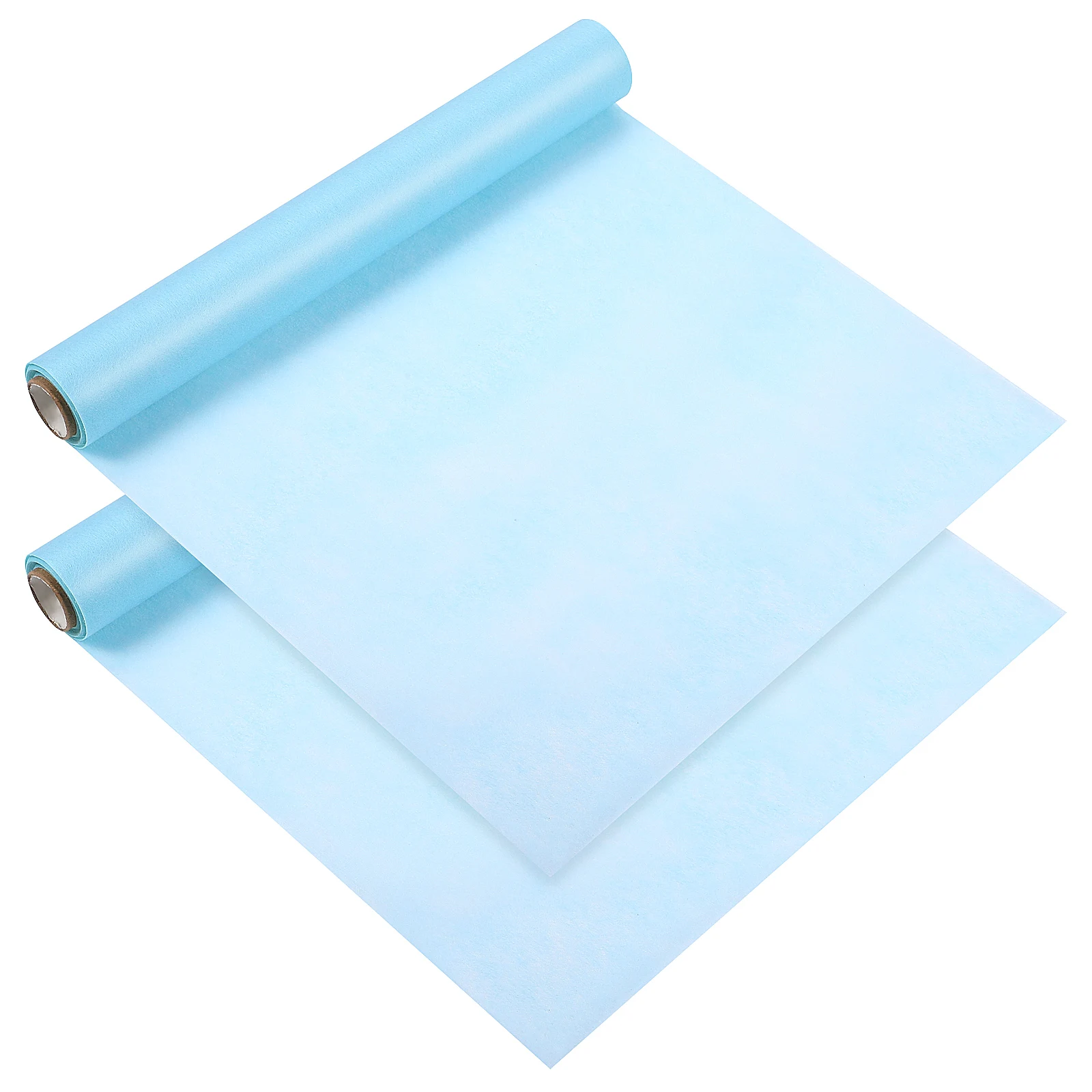

2 Rolls Disposable Table Runner Large Size Wedding Birthday Cover Placemat Banquet Cloth Non woven