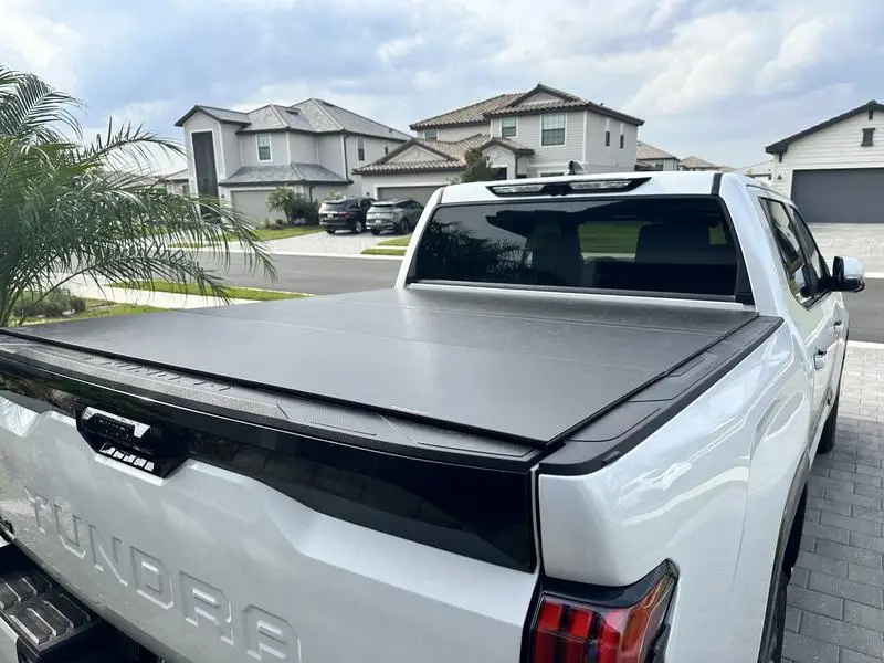 Couvre-Tonneau Rétractable en Aluminium, Couverture de Lit de Camion pour Tacoma, Fortis, Rollet, Silverado, 233, 1500, 514 Up