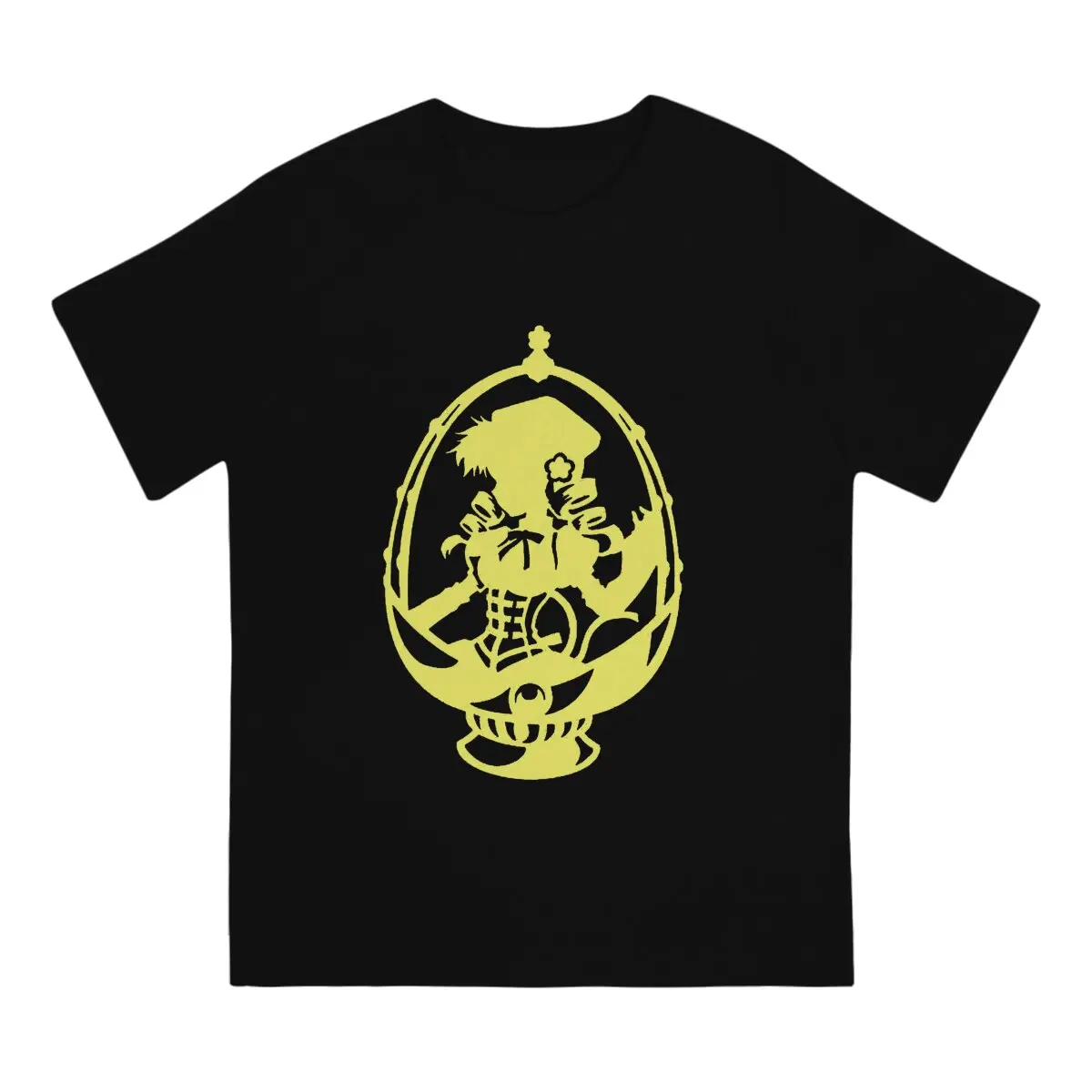 Mami Soul Gem T Shirt Men Pure Cotton Funny T-Shirt Round Collar Puella Magi Madoka Magica Anime Tee Shirt Short Sleeve Tops