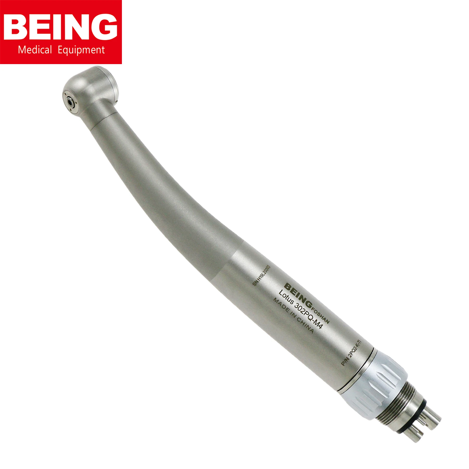 

BEING Turbine Ti-coated High Speed Handpiece 302PQ-K-TI Fit KaVo MULTIflex Coupler M4