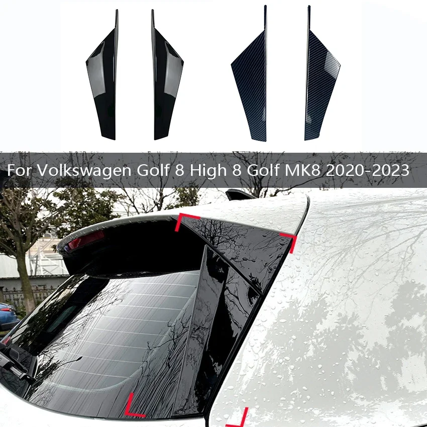 

Suitable For Volkswagen Golf 8 High 8 Golf MK8 Automotive Carbon Fiber Pattern Side Tail Spoiler Exterior Accessories
