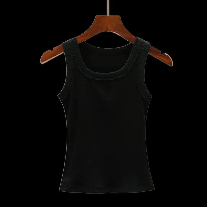 المرأة عارية الذراعين سليم أكمام بروتيل اقتصاص سترة مشد أعلى 2000s الساخن خمر موضة الإناث إلكتروني طباعة تانك القمم البيضاء
