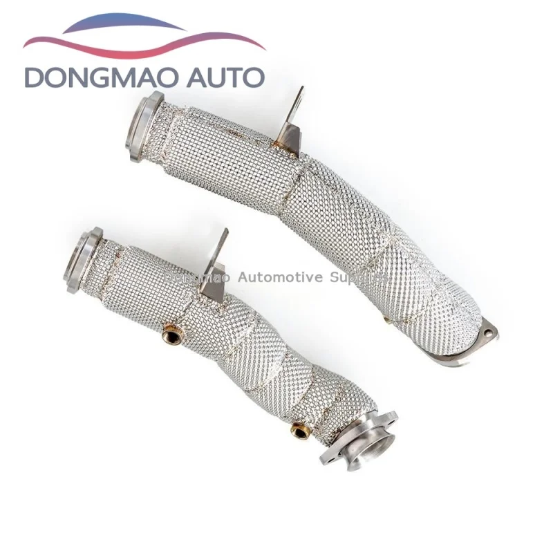 Suitable for Mercedes Benz GLC43 GLC450 3.0T 2017-2025 high-performance 1.5mm stainless steel exhaust pipe