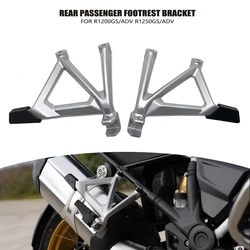 For BMW R1250GS R1200GS Rear Passenger Footpegs Kit R1250 R1200 GS LC Adventure 2013-2023 2022 2021 Footrests Foot Rest Bracket