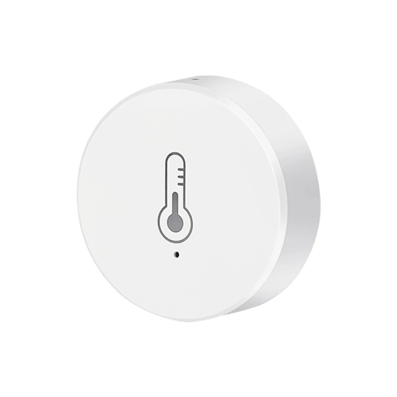 Лидер продаж, 1 шт. Tuya, умный дом, датчик температуры и влажности Zigbee, ABS, внутренний термометр, монитор, работает для Alexa Google Smar