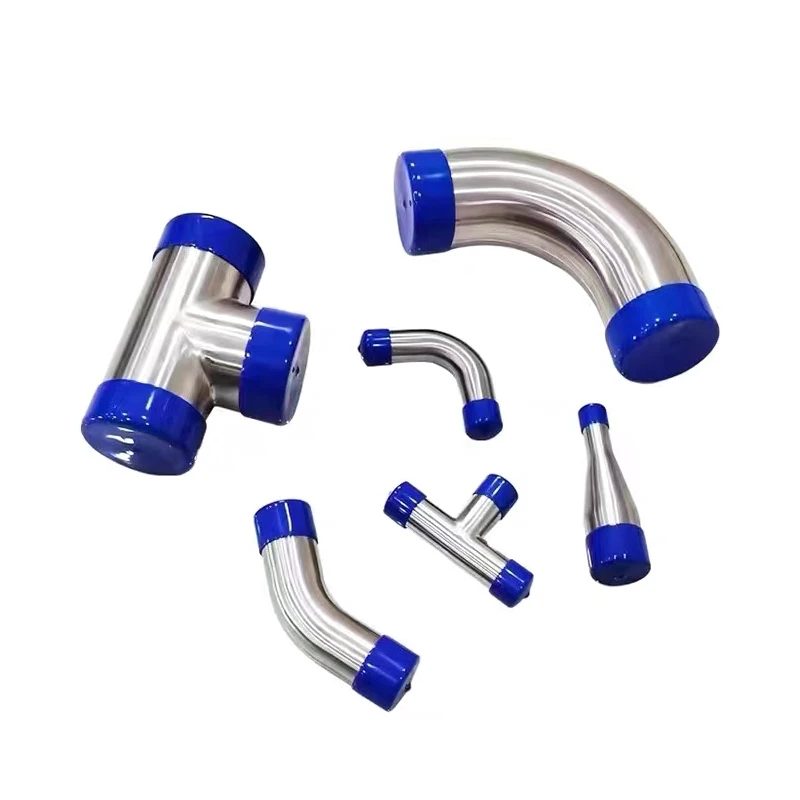 EP/BA 등급 스테인리스 스틸 엘보 티 감속기, 전해 연마 3A 연장 용접, BPE 표준 316L 자동 용접