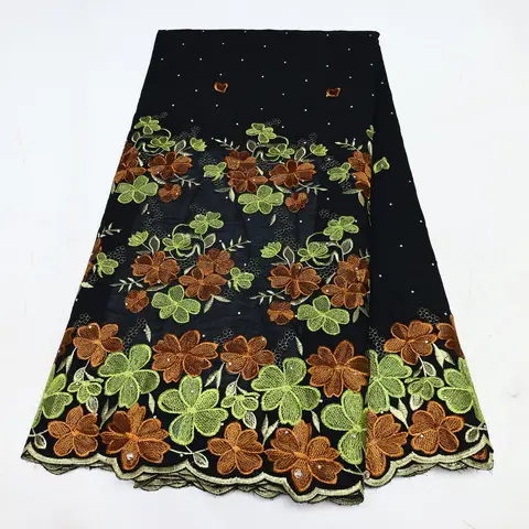 Neuester afrikanischer Baumwoll-Spitzenstoff 2025, hochwertige Schweizer Voilespitze in der Schweiz, Spitzenstoff, Nigeria für Frauen, Hochzeitskleid