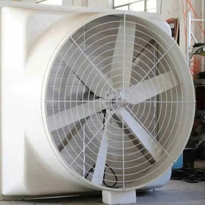 58 Inch Industrial Mining FRP Cone Exhaust Fan Electric Roof Mount Butterfly For Factory Workshops With OEM Support