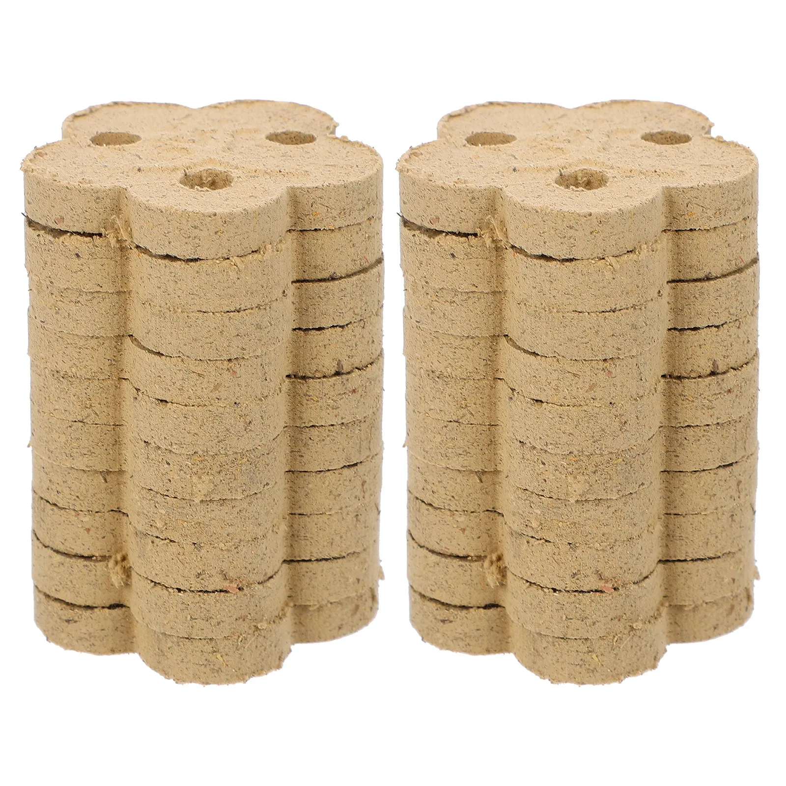 20Pcs Moxa Cakes Flower Shaped Plum Blossom Mugwort Relief Pain Heating Therapy Chinese Moxibustion Cake Acupuncture Tool