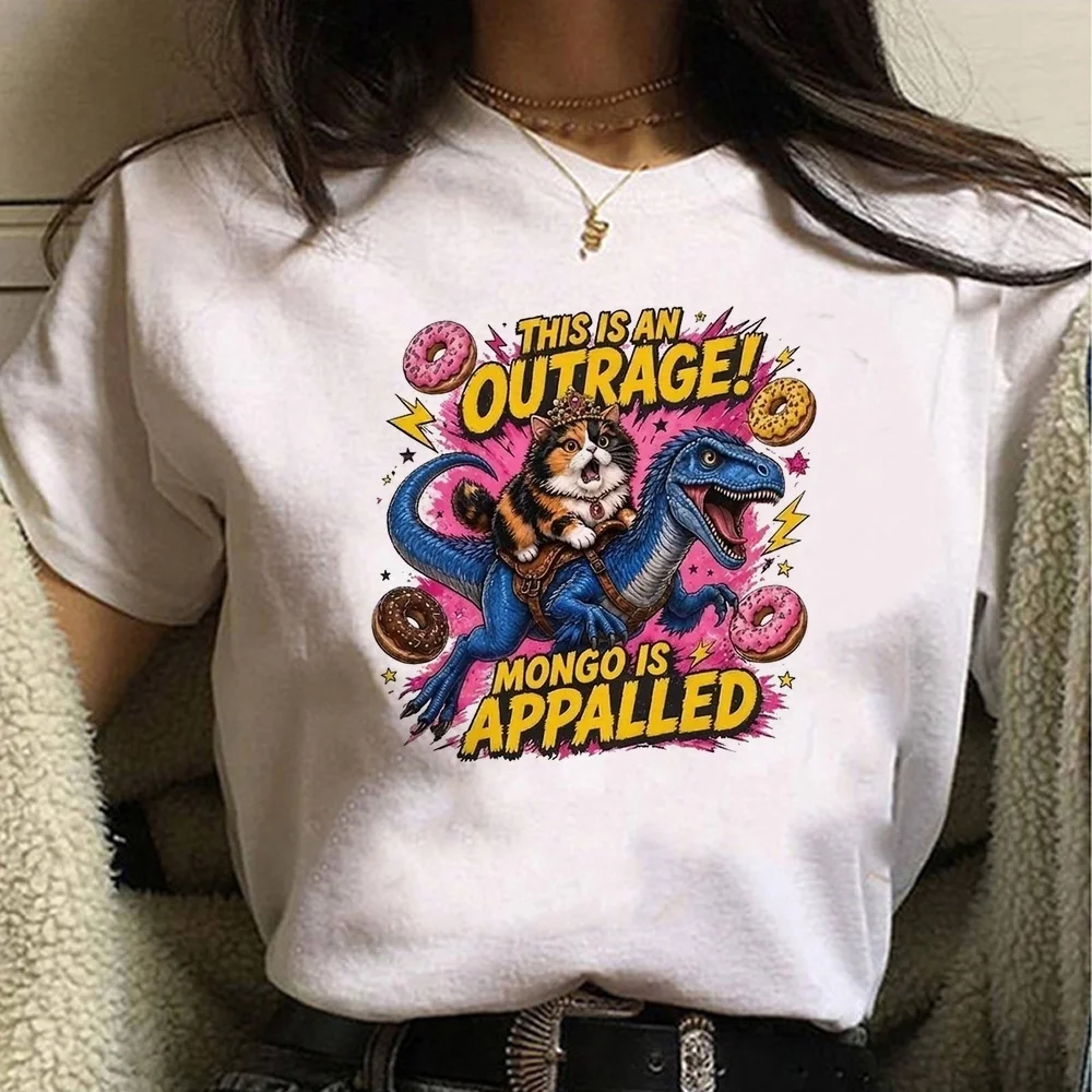 Dungeon Crawler Carl top tees femme Retro grunge cutecore top tees party gothic scene