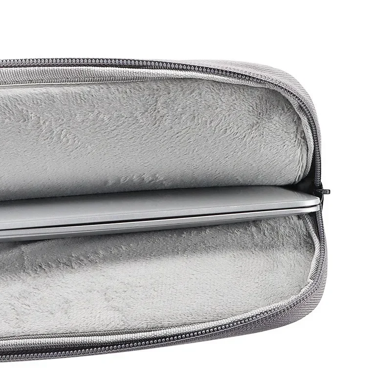 ラップトップスリーブバッグ 13 14 15 15.6 インチノートブックポーチ Macbook HP Dell 耐衝撃コンピュータブリーフケース旅行ビジネス男性ケース