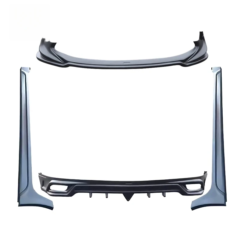 

For Vios 2017-2019 Front Lip Rear Lip Side Skirts ABS Plastic Car Bumper Car Bodykit Auto Parts Diffuser Sp