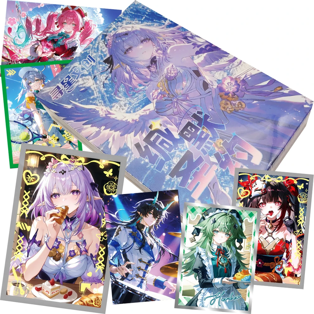 Honkai Star Rail‌ Vol.1 Color Paper Cards Adventure Strategy Game Beautiful Charming Character Unique Fine Collection Card Gift
