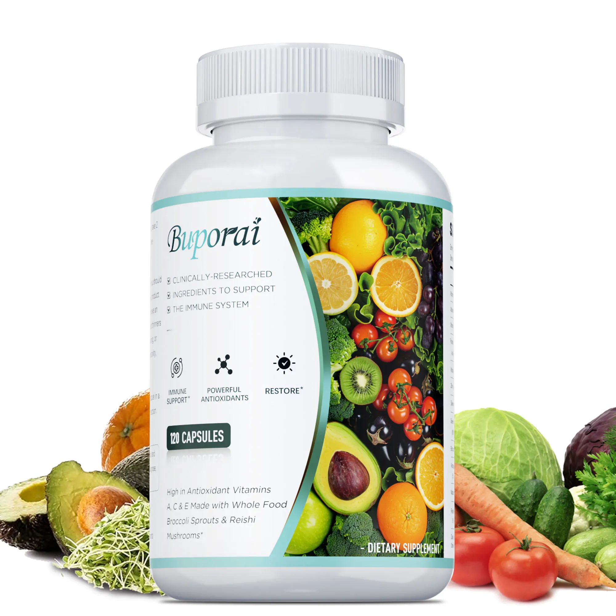 

Immune Support - Antioxidant, Naturally Cleansing, Helps Boost Energy Levels, Promotes Joint & Skin Health, Calcium Absorption