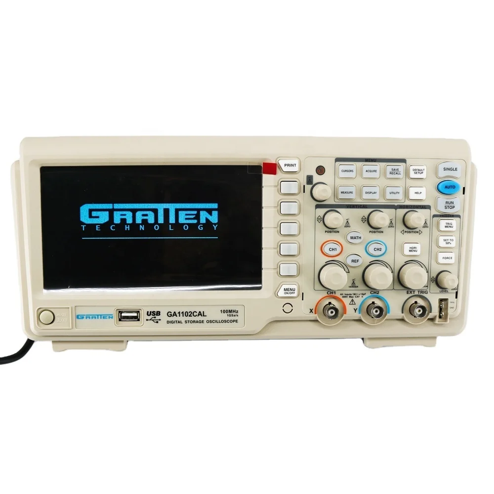 GA1102CAL 100M Hz 1G Digital Oscilloscope 7