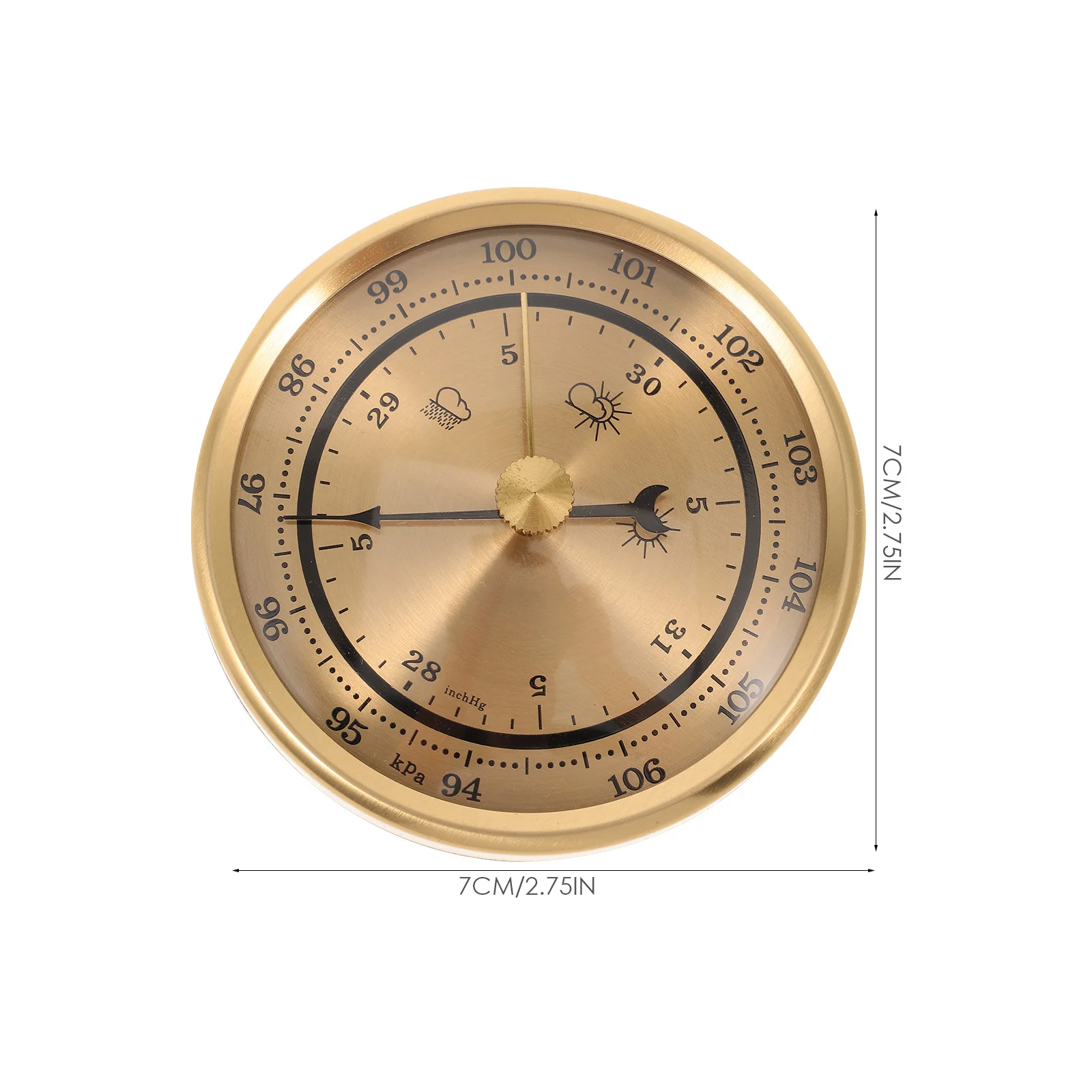 

Weather Rain Or Shine Barometer Multi-Function Thermometer Hygrometer Air Pressure Gauge Portable Home Tool