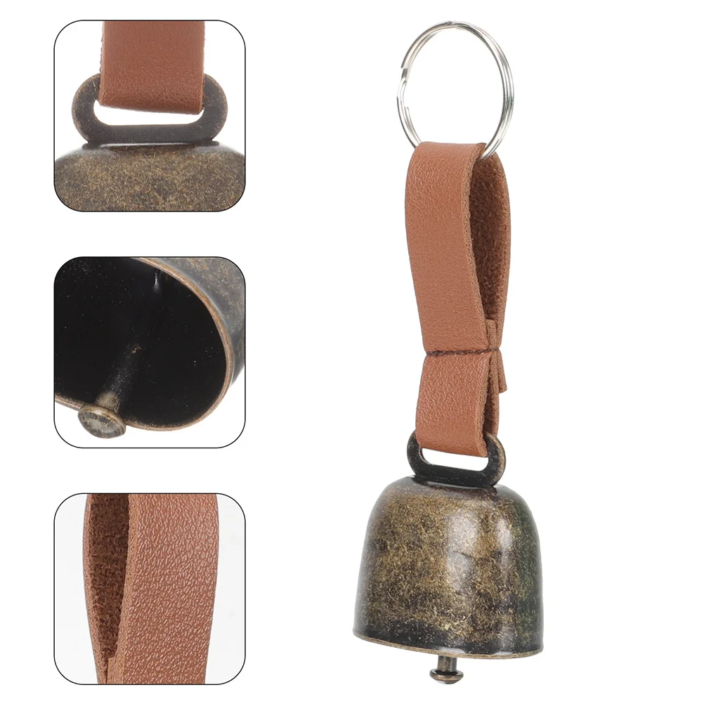 

6pcs Anti-Lost Cow For Pets Copper Pet Hanging Bell Loud Outdoor Camping Bell Dog Collar Puppy Training Bells Decor