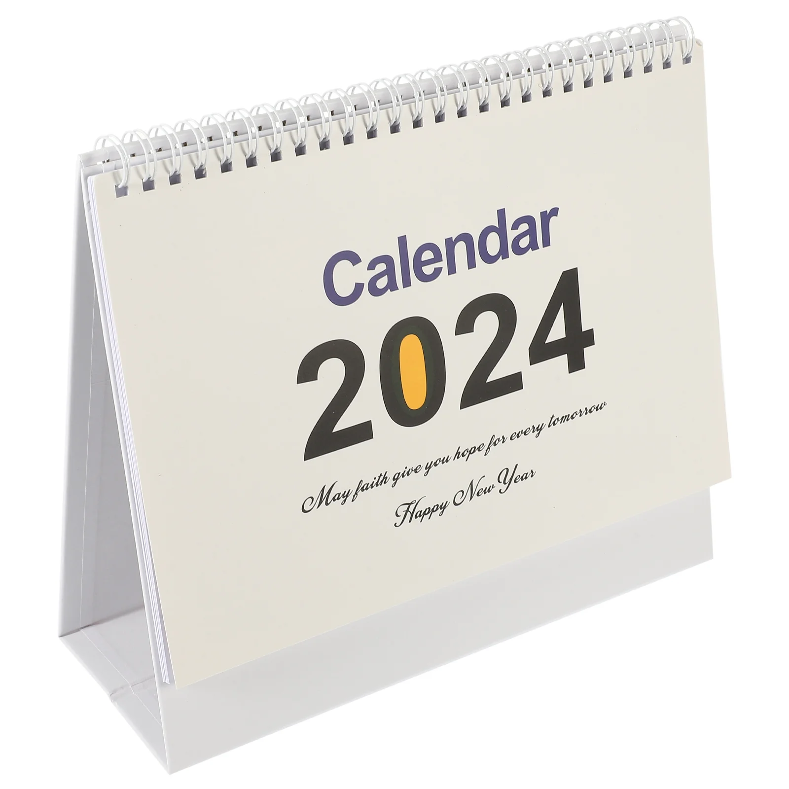 

Classic Household Desktop Calendar Unique Minimalist Design Delicate Standing Desk Calendar Office Study Daily Use