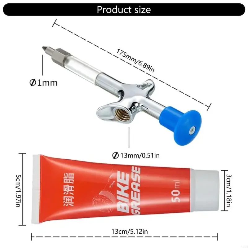 Easy To Use Grease Applicator Dispenser for Quick Maintenance of Bicycles Bottom Brackets Quick And Effective Bike Care X7AE