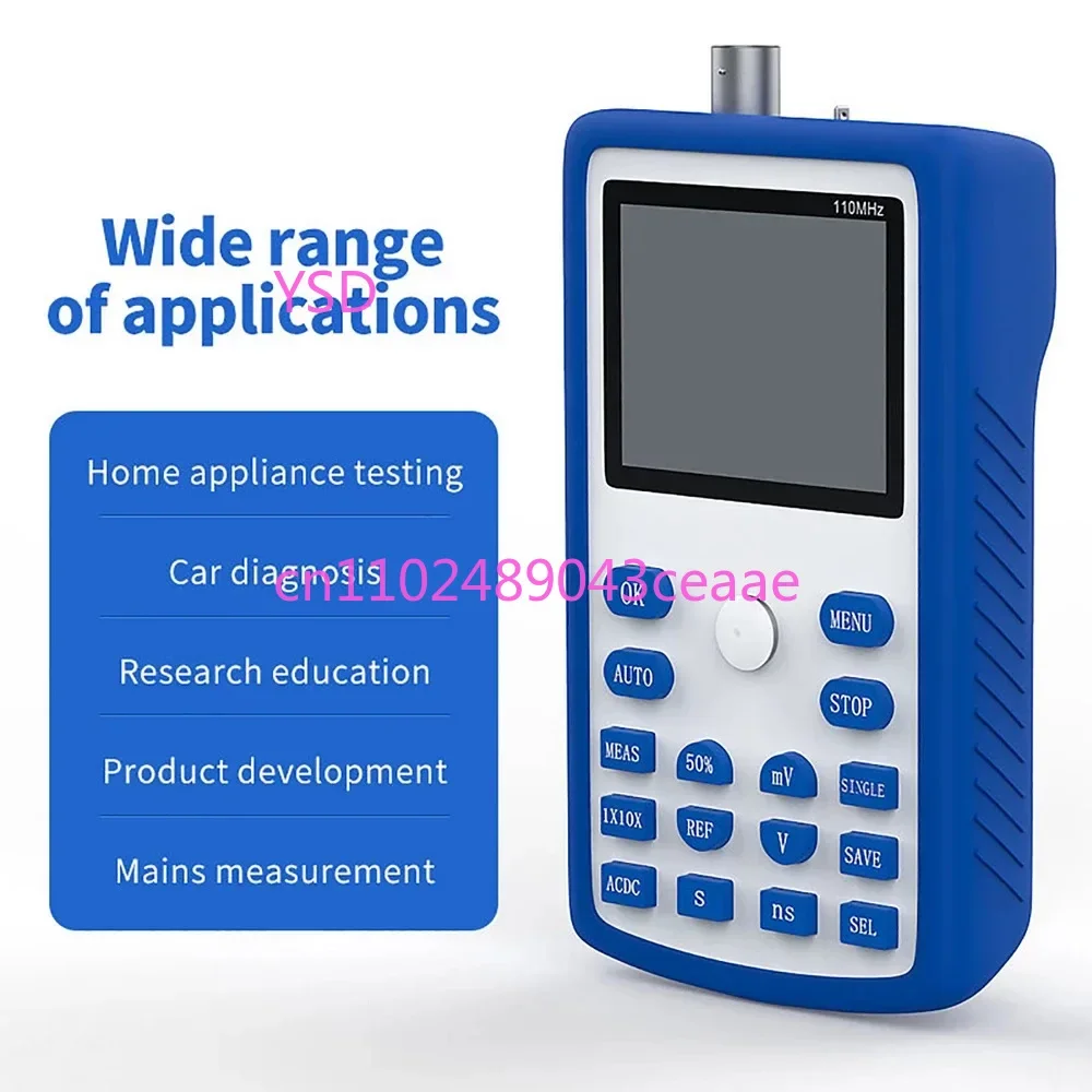 1C15 + Handheld Small Oscilloscope Portable Digital Oscilloscope Inverter Detection Auto Repair