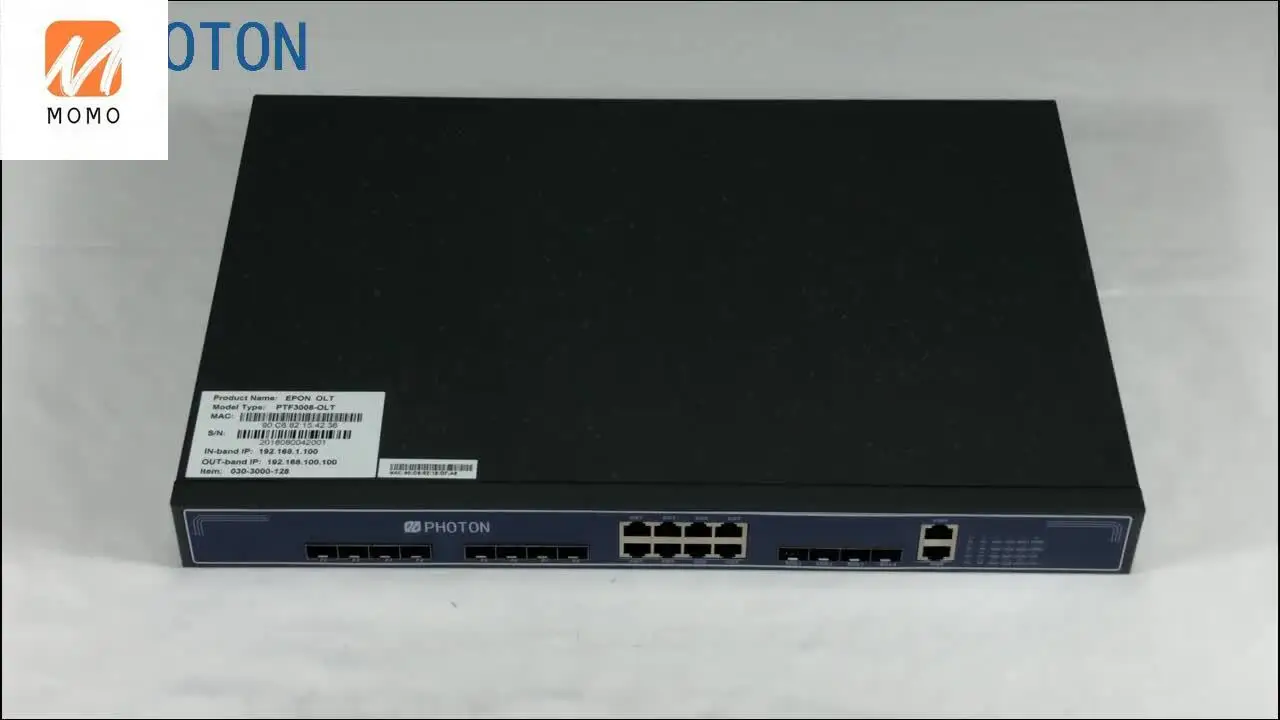 Fiber Optic Equipment 8 port GEPON OLT VSOL With 8 puertos