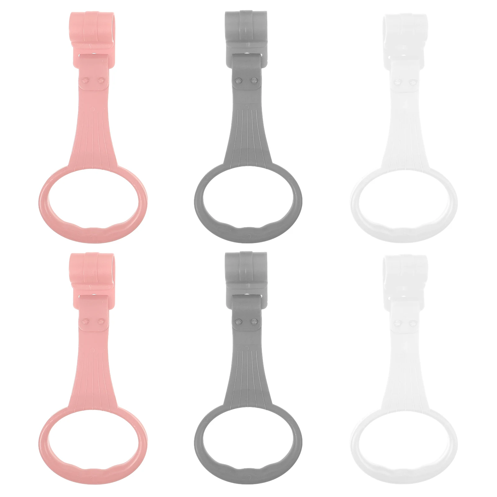 6pcs Cot Hanging Rings Infant Pull Up Hoop Pull Up Rings For Playpen Safe Support Toddler Stand Ring Handle Playpen Accessories