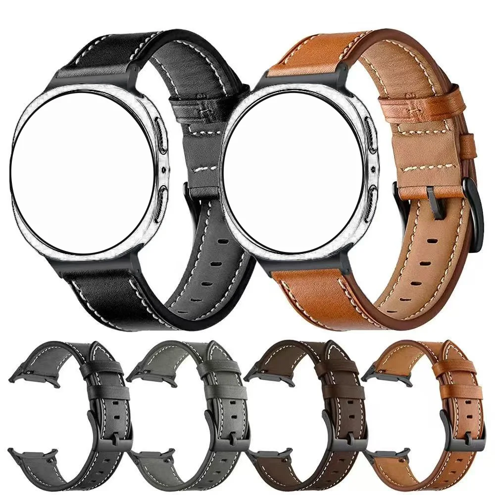 Kunstleder für Samsung Galaxy Watch Ultra 47 mm weiches Armband Galaxy Watch Ultra 47 mm Ersatzarmband
