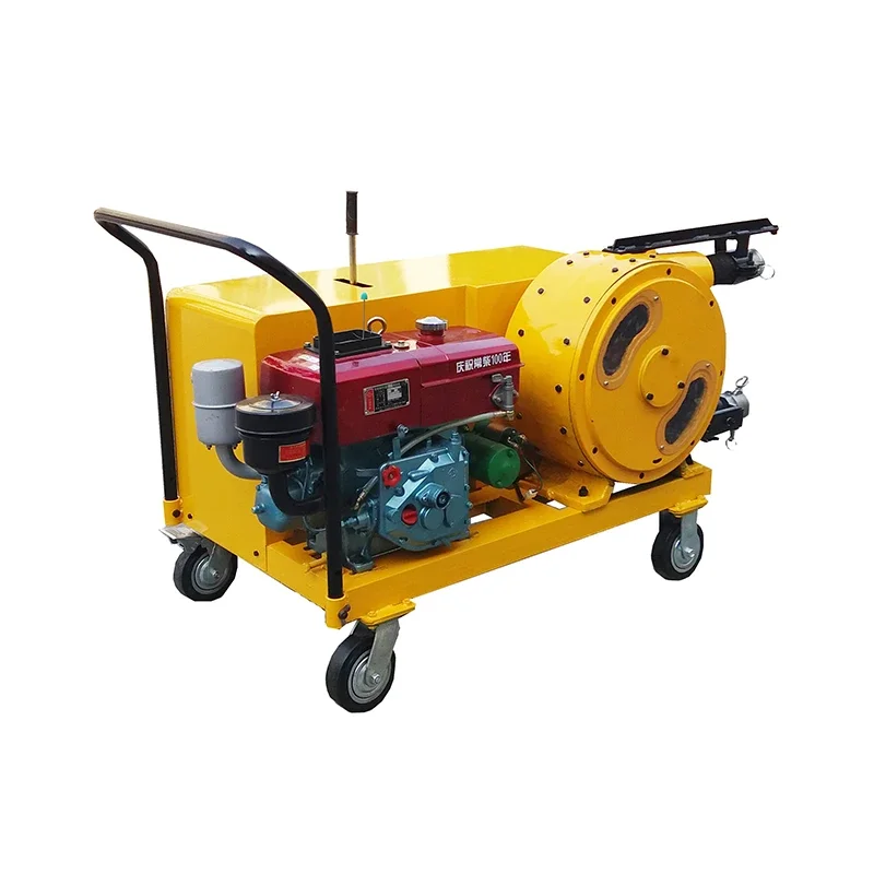 mini slurry pump petrol engine mortar cement concrete peristaltic pump for sale