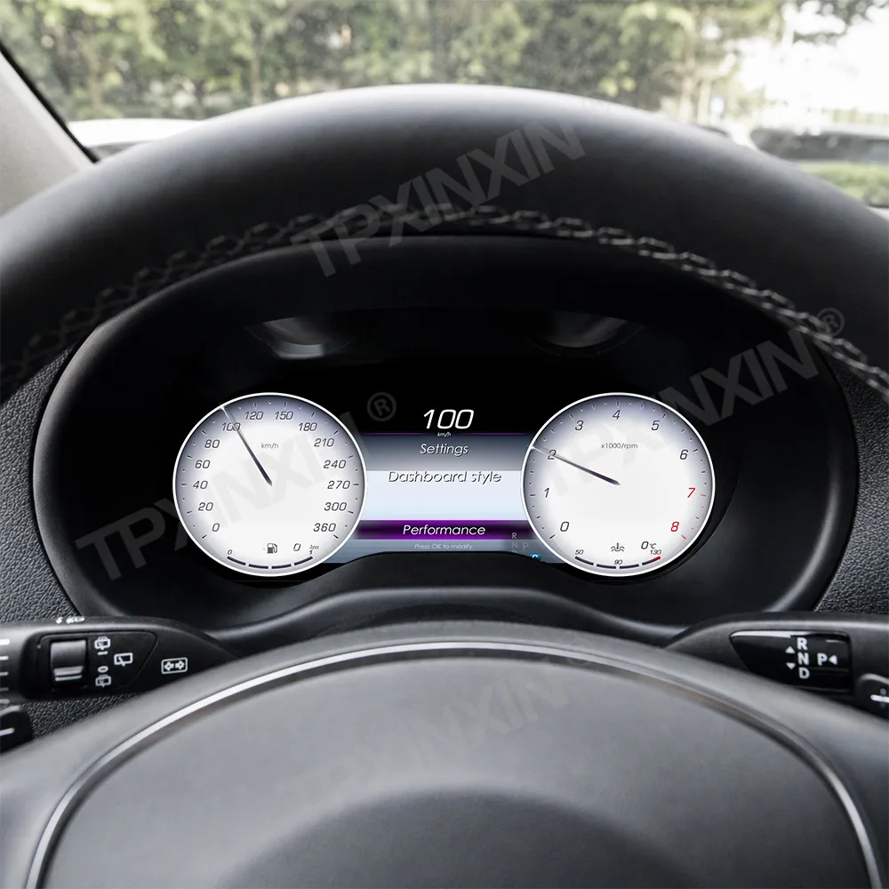 For Mercedes-Benz Vito 2014~2023 Car Digital Virtual Cockpit Speedometer Instrument Panel LCD Meter CarPlay 13.3 inch  Screen
