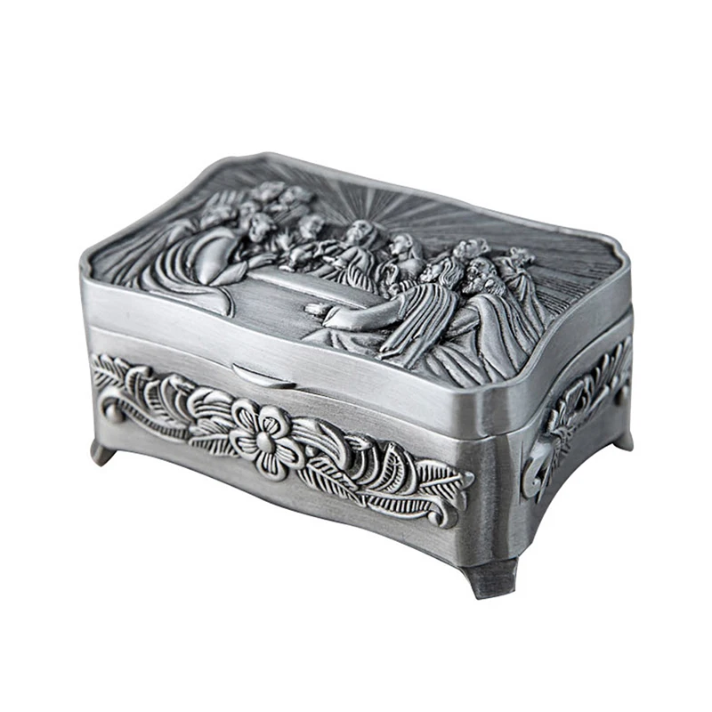 Rosary Jewelry Storage Box Soft Lining Anti-scratch Organizer for Necklaces Earrings  Devotees