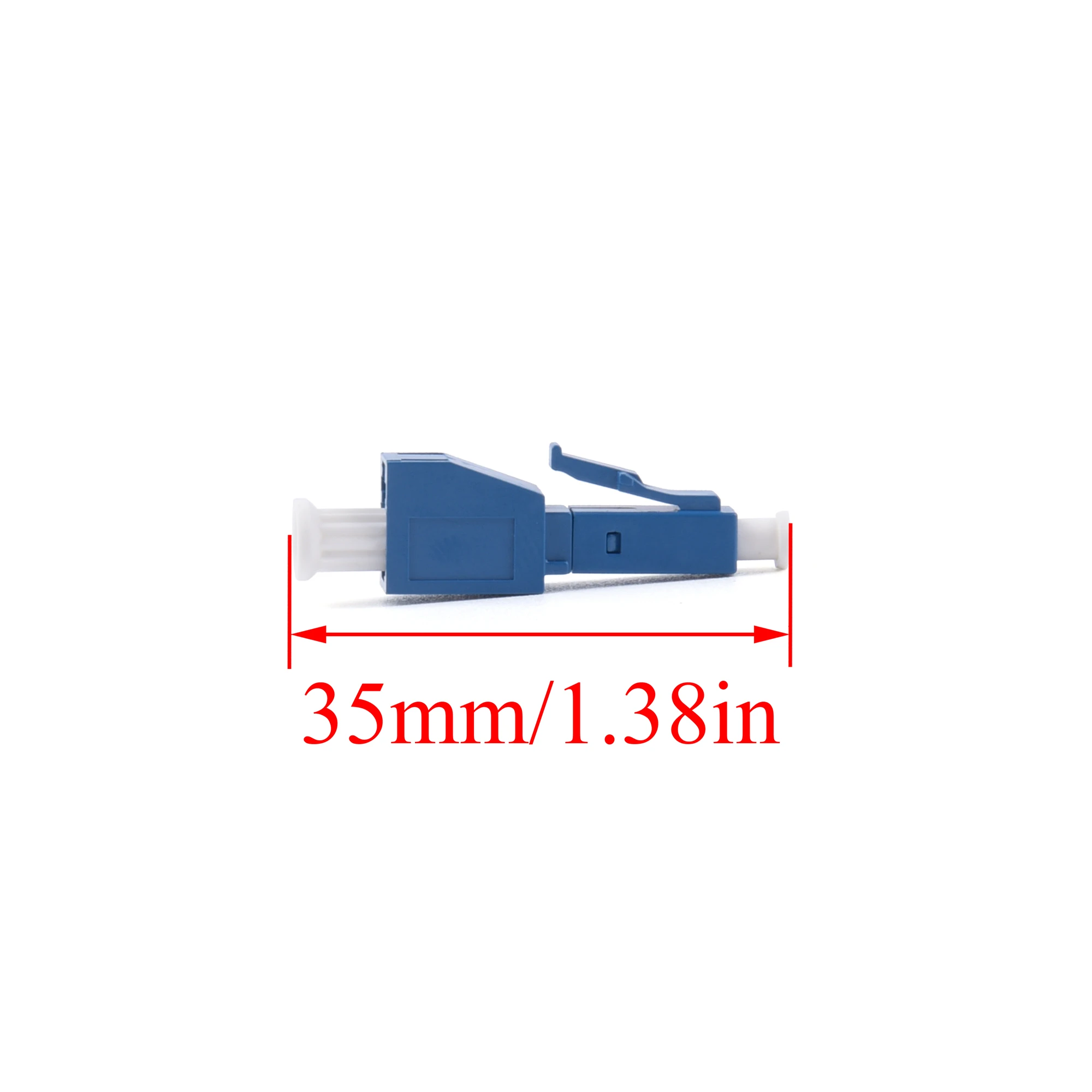 2PCS LC UPC Fiber Optic Attenuator Single-mode Fiber Optic Male to Female Connector 3DB/5DB/7DB/10DB/15DB Adapter