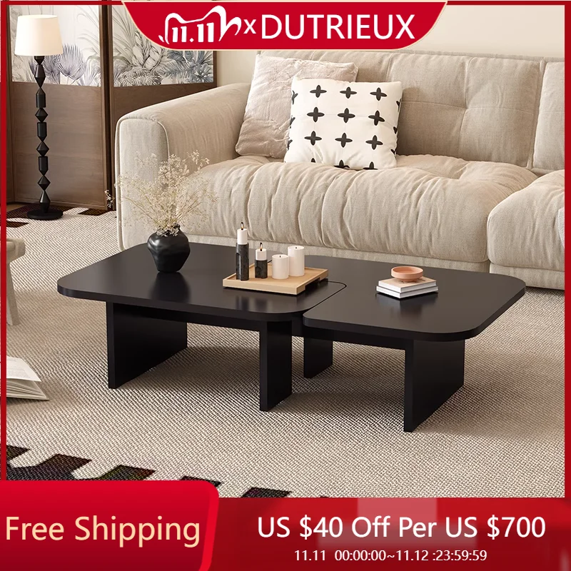 

Уникальный журнальный столик для гостиной, прозрачный китайский стиль, ресторан, простой большой модный приставной столик, нерегулярная мебель для салона Couchtisch