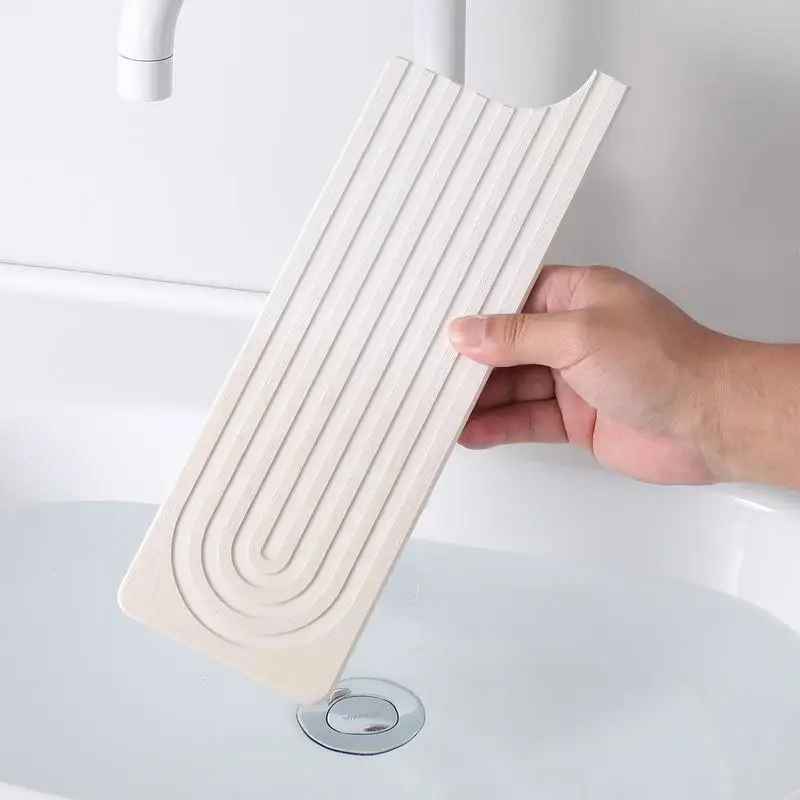 Super Absorbent Faucet Mat Diatomite Kitchen Sink Protector Drip Catcher Splash Guard Fast Drying Tray Household Accessories