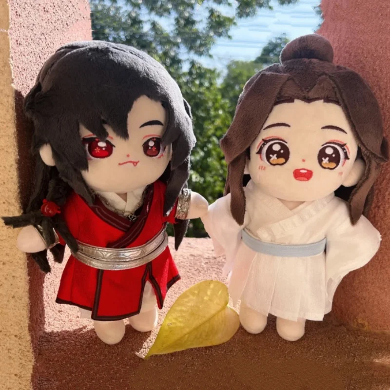 

В наличии Heaven Official Blessing Xie Lian Hua Cheng Плюшевая хлопковая кукла Tian Guan Ci Fu San Lang Мягкая плюшевая аниме Периферийные устройства