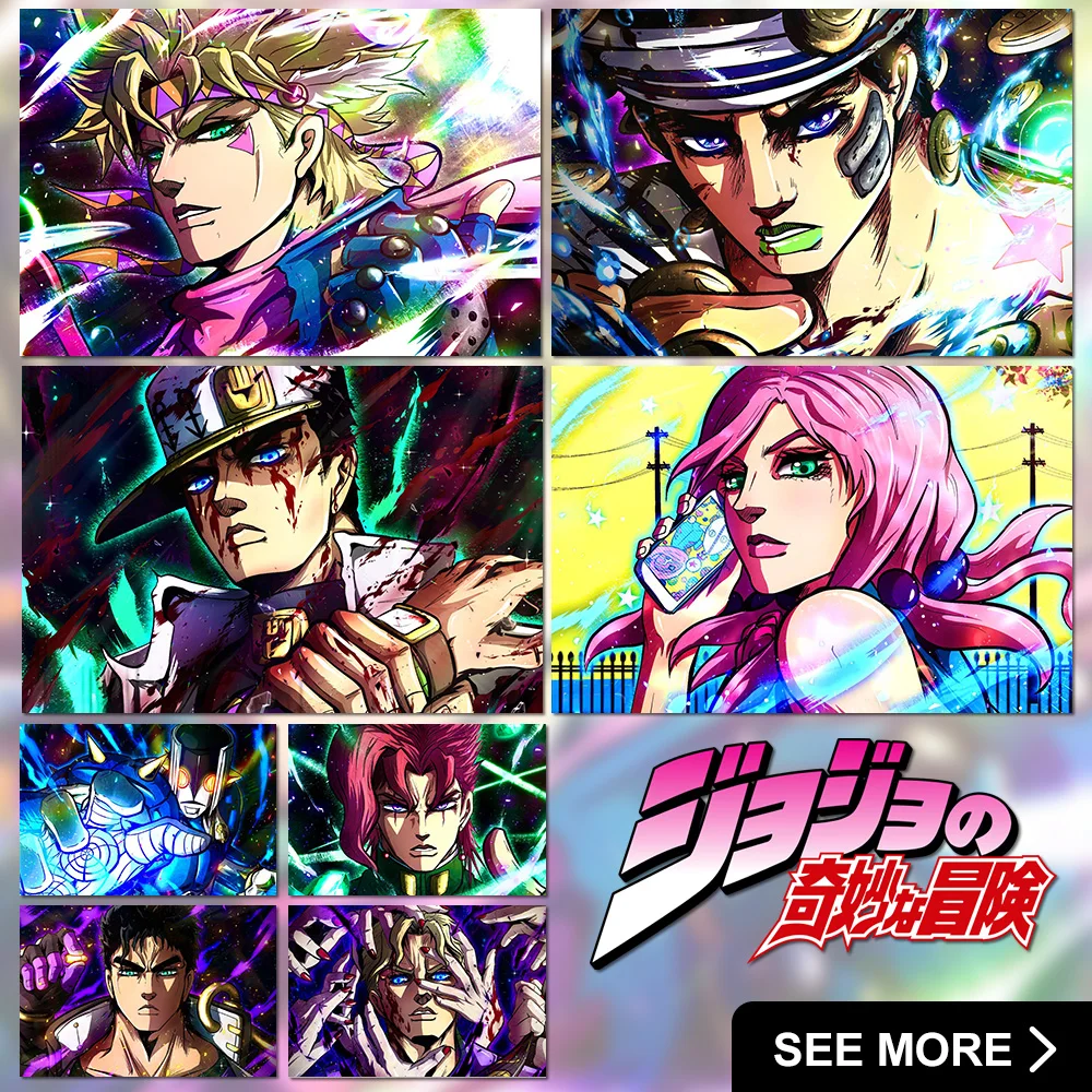 

JoJo's Bizarre Adventure Wall Art Canvas Home Decoration Pictures The JOJOLands HD Printed Paintings For Living Room No Framed