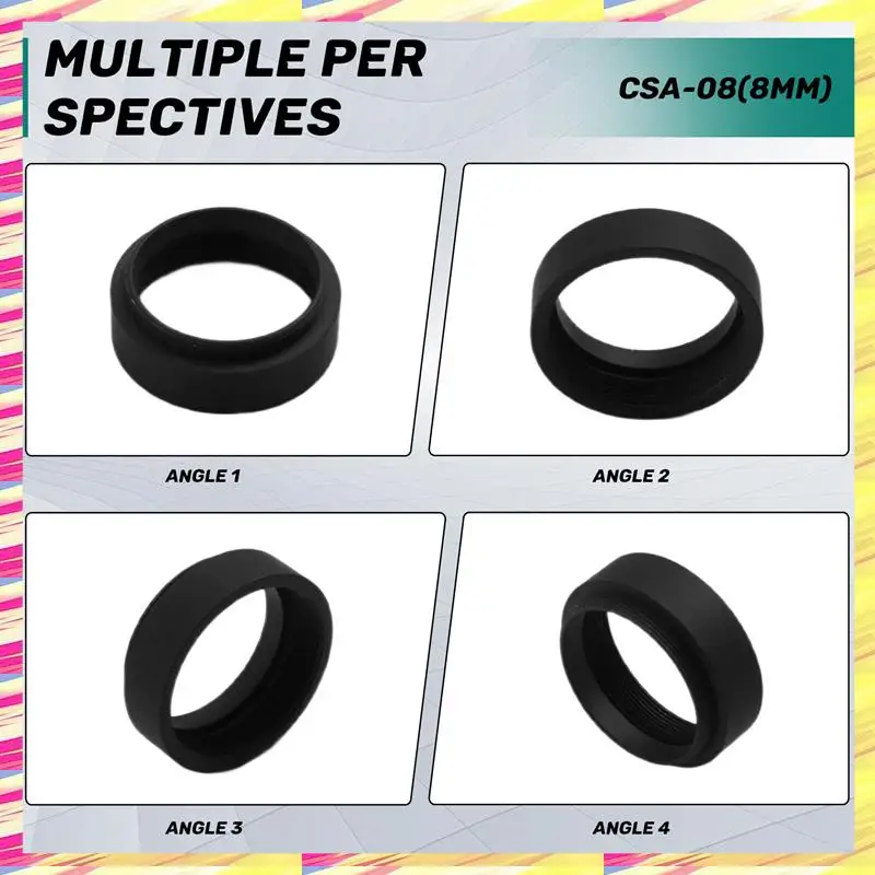 

ABJJ CSA-08(8Mm) C-Mount Adapter CCD Camera Lens Adapter Thread Sleeve For Optical Experiment Research