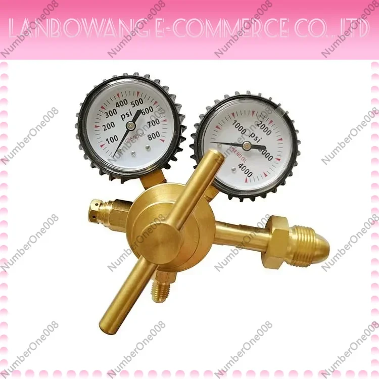 

M44 Brass High Pressure Nitrogen And Oxygen Regulator Shock-Resistant G5/8 Or CGA580 Connector Regulator with Pressure Gauge