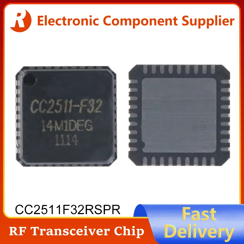 

CC2511F32RSPR QFN-36 CC2511F32 CC2511 F32RSPR QFN36 100% Brand New Original 2.4GHz RF Transceiver Usb Controller IC in Stock