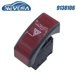 NEVOSA 9138106 For OPEL Corsa C Double Flash Warning Light Hazard Switch Emergency Light Button 1241625GR 9164141 Car Accessory