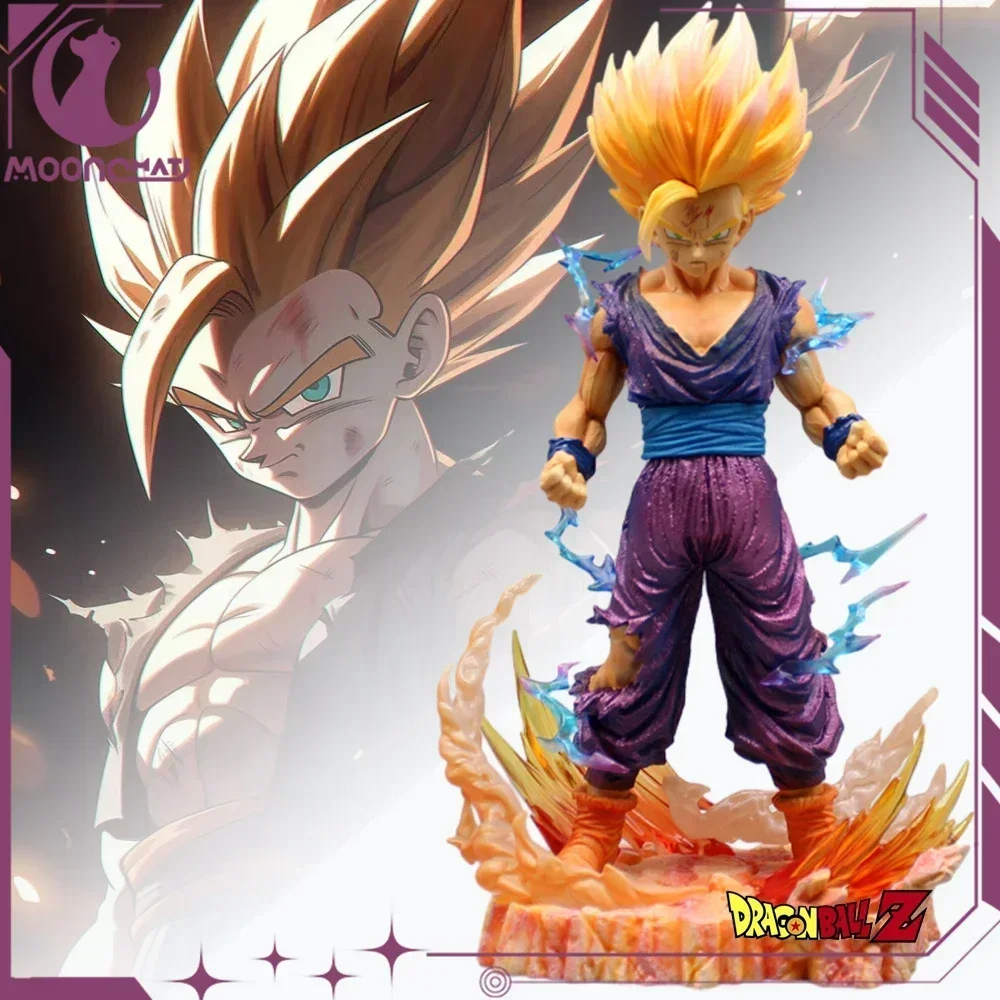 

Dragon Ball Z Son Gohan Anime Figure Super Saiyan 2 Gohan 26cm Action Figurine Pvc Statue Model Collection Desk Decora Toy Gifts