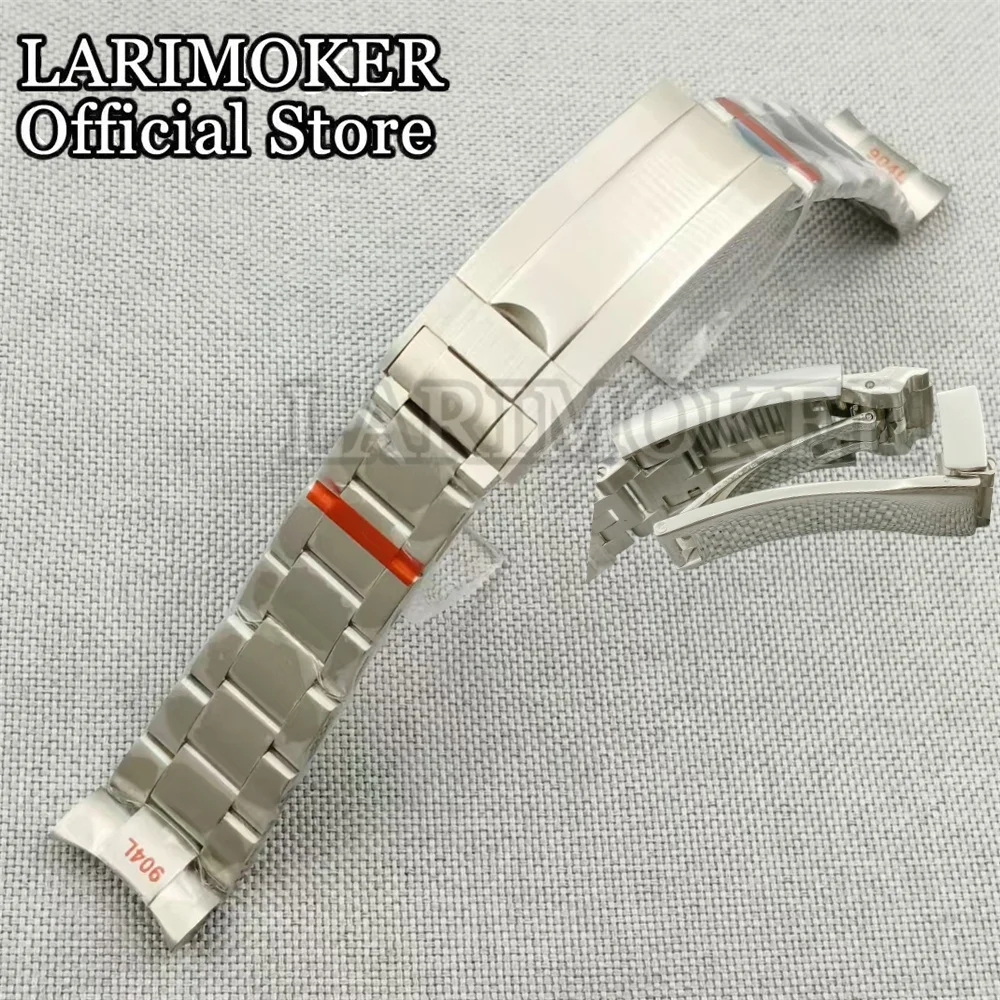 Strap 20mm 904L bracelet Solid Stainless Steel Watch Band Folding Buckle Men s Stainless Steel Strap Suitable for 36mm 40mm41mm