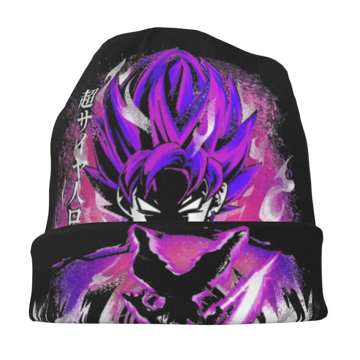 DBZ Dragon Ball Black Goku Original God Bonnet Hats Hip Hop Street Skullies Beanies Hat Men's Women's Warm Multifunction Cap